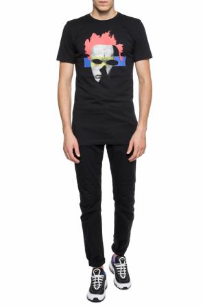 Printed t-shirt, zdjęcie 2 Printed t-shirt od Diesel Black Gold